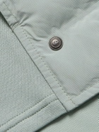 Peter Millar - Winsome Hybrid Quilted Striped Shell and Piqué Gilet - Green