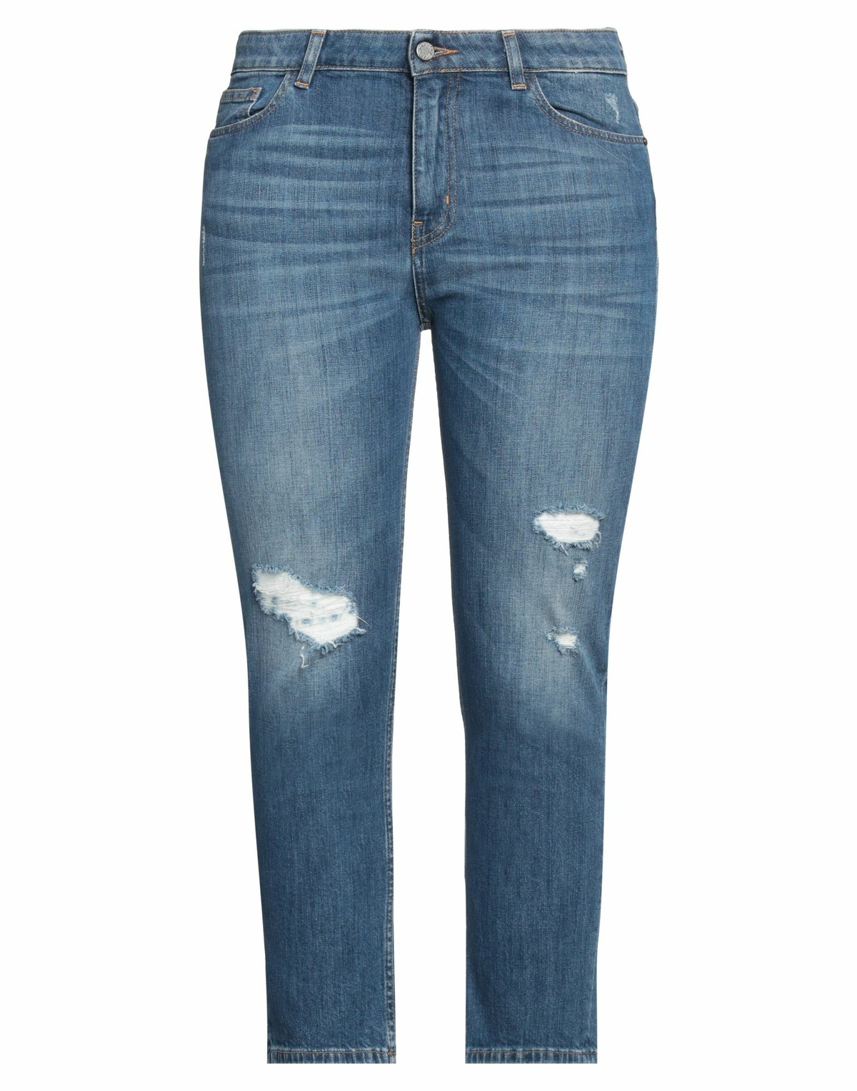 Manila Grace Womens Jeans in Blue