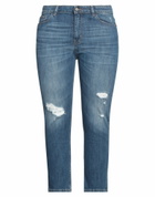 Manila Grace Womens Jeans in Blue