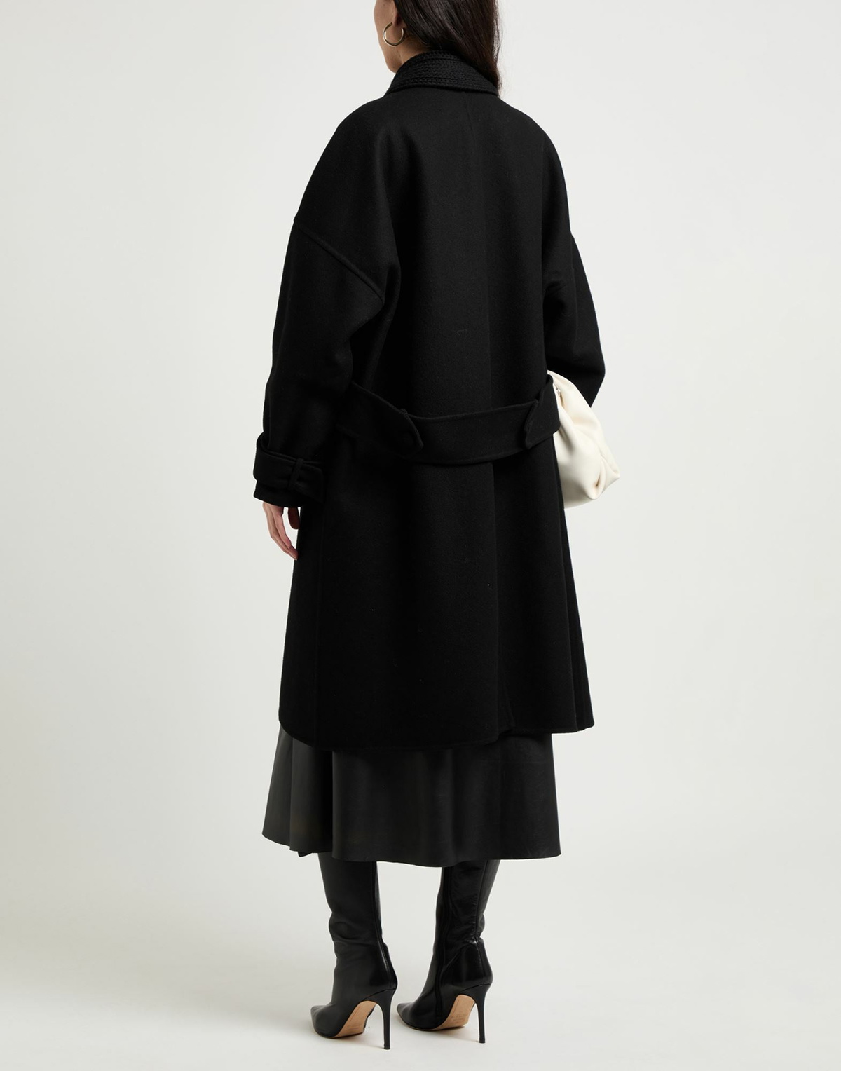 Ermanno Scervino Womens Coat in Black