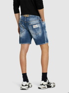 DSQUARED2 - Marine Fit Stretch Cotton Shorts