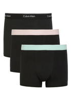 Calvin Klein Icon Stretch-cotton Trunks set of Three Black