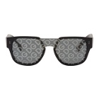 Dolce and Gabbana Black Domenico Mask Sunglasses