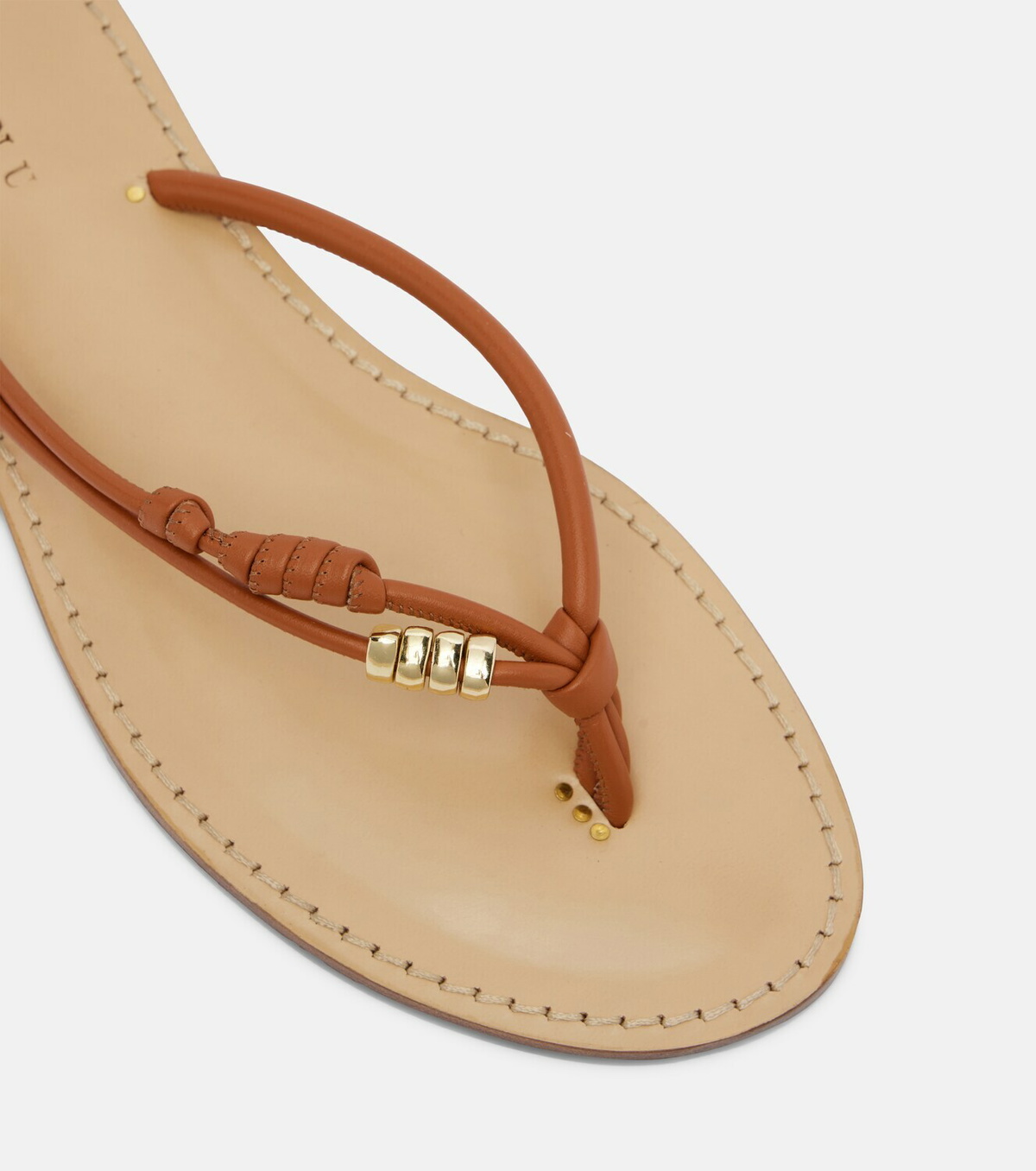 Amanu Kiwayu leather thong sandals