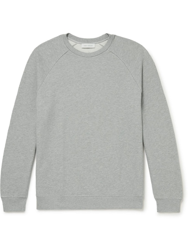 Photo: Ninety Percent - Organic Cotton-Jersey Sweatshirt - Gray