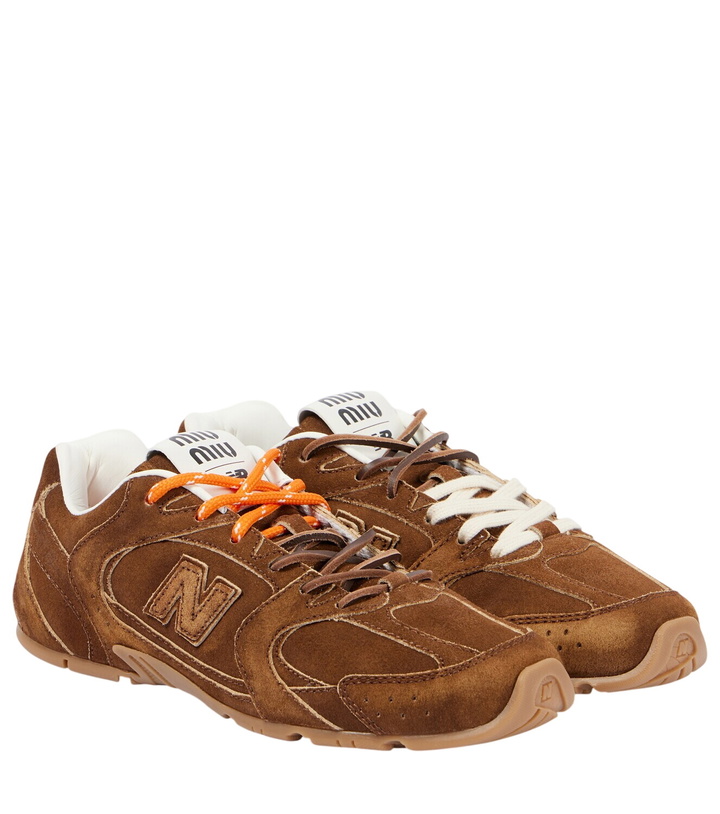 Photo: Miu Miu x New Balance 530 SL suede sneakers