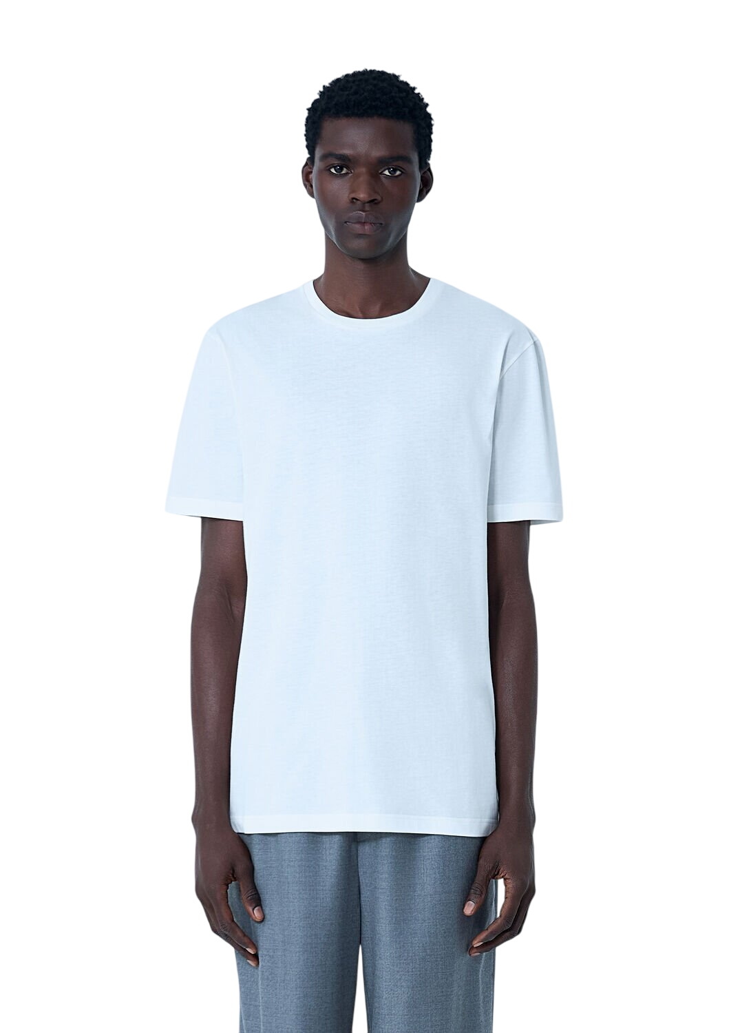 トップス THE ROW Errigal The Row - Errigal Cotton-Jersey T-Shirt - Gray The Row