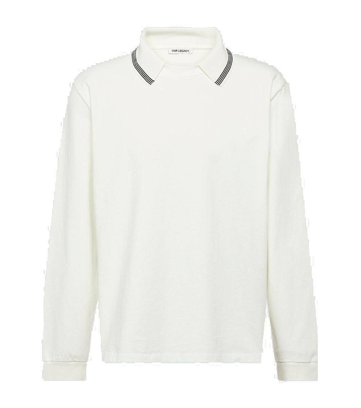 Photo: Our Legacy Academy cotton polo sweater