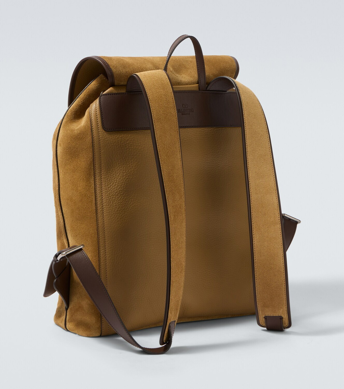 Valentino Garavani VLogo suede backpack