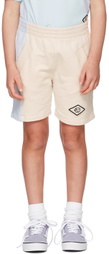 Wynken Kids Blue & Beige Panel Shorts