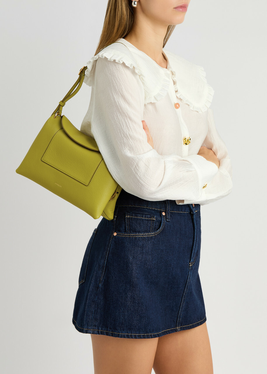 Wandler Penelope Slouch Leather Cross-body bag - Green - One Size