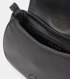 Alexander McQueen T-Bar Mini leather shoulder bag