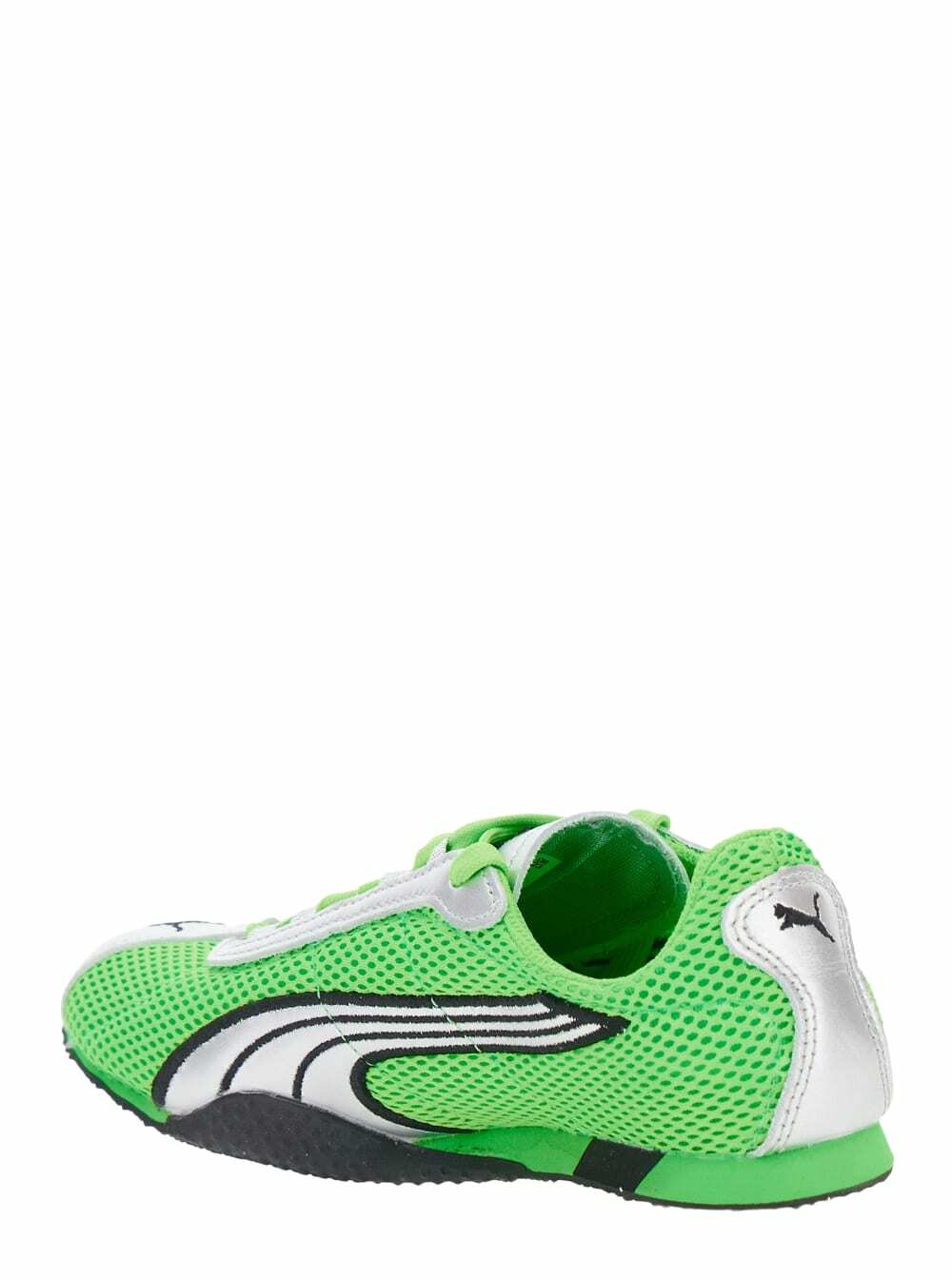 Puma h-street Og Green Low Top Perforated Sneakers With Maxi Logo On The Tongue In Tech Fabric Unisex
