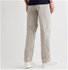 Dunhill - Slim-Fit Stretch-Cotton Chinos - Gray