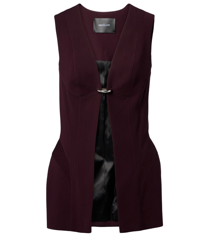 Photo: Mugler Padded vest