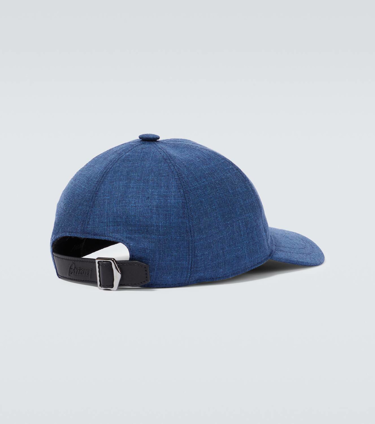 Brioni Silk, cashmere, and linen baseball cap