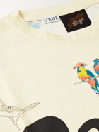 LOEWE - Paula's Ibiza Printed Cotton-Jersey T-Shirt - Neutrals