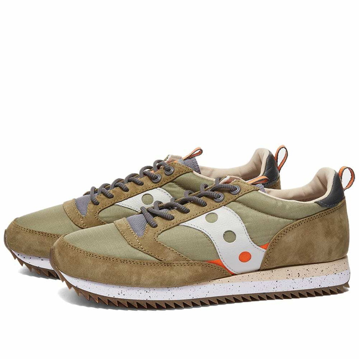 Photo: Saucony Men's Jazz 81 Sneakers in Khaki/Olive