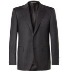 Canali - Charcoal Super 120s Virgin Wool Suit Jacket - Charcoal