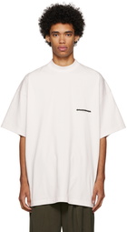 Balenciaga White Strike 1917 Oversized T-Shirt