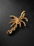 HOORSENBUHS - Palm Tree 18-Karat Gold Diamond Pendant