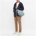 Norse Projects Men's Pertex Quantum Packable Tote in Mineral Blue