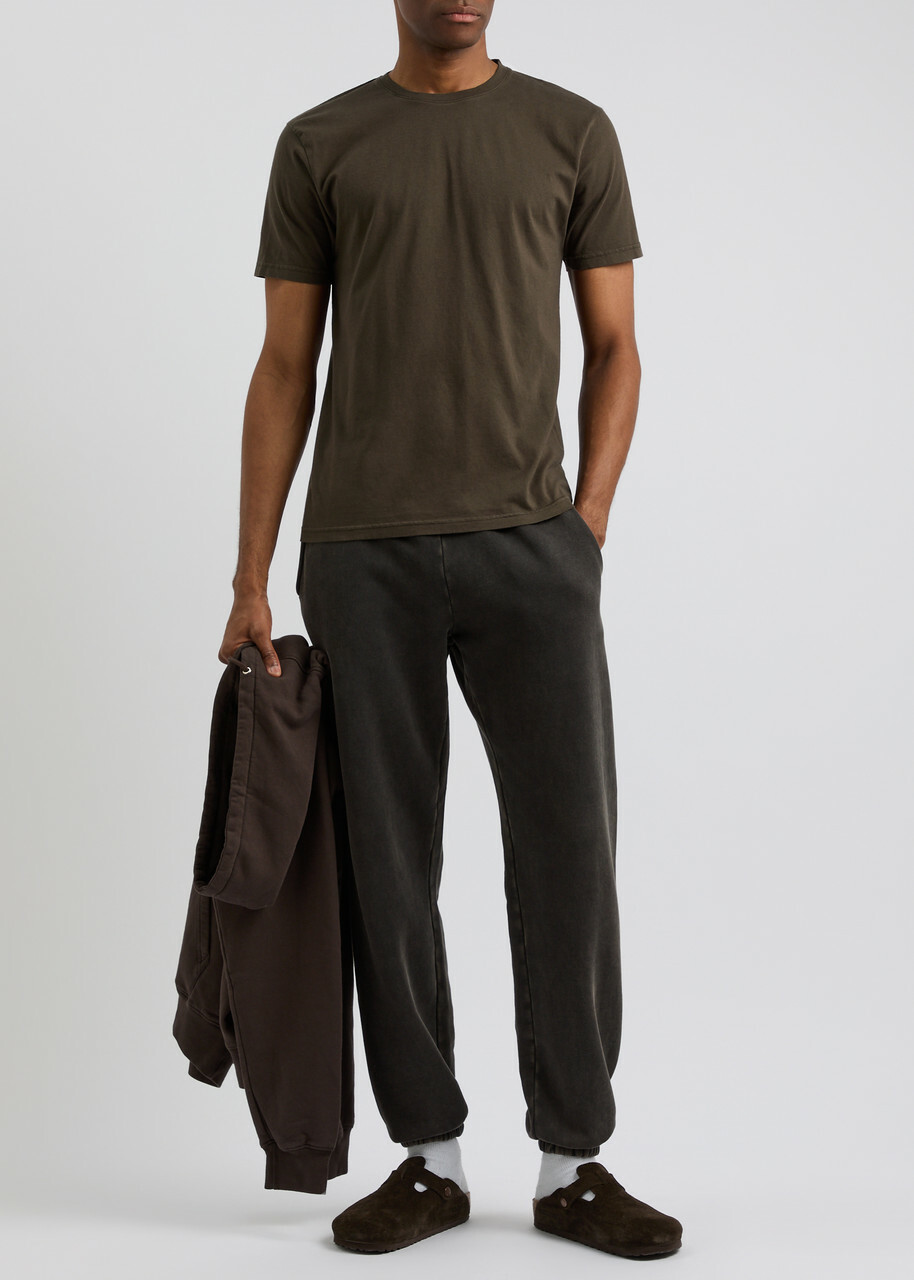 Colorful Standard Cotton T-shirt Brown