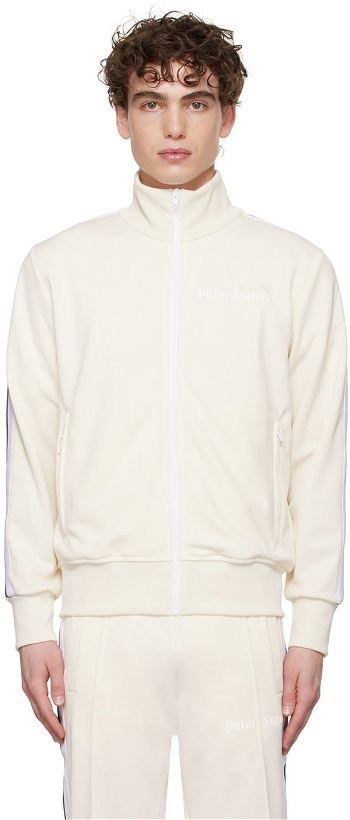 Photo: Palm Angels Off-White Classic Track Jacket