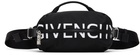 Givenchy Black G-Zip Nylon Pouch