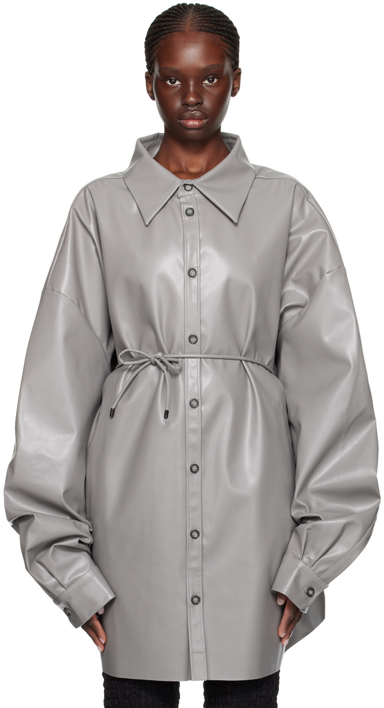 ★Yume★ YUME YUME Gray Button Shirt Yume Yume