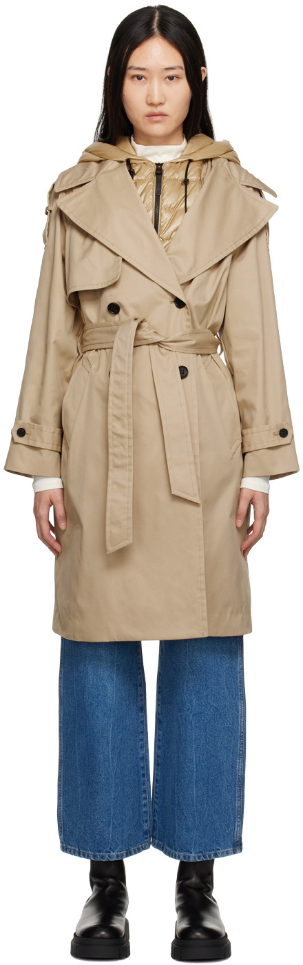 Mackage Beige Trisha Trench Coat Mackage