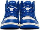 AMIRI Blue & White Skel Top Hi Sneakers