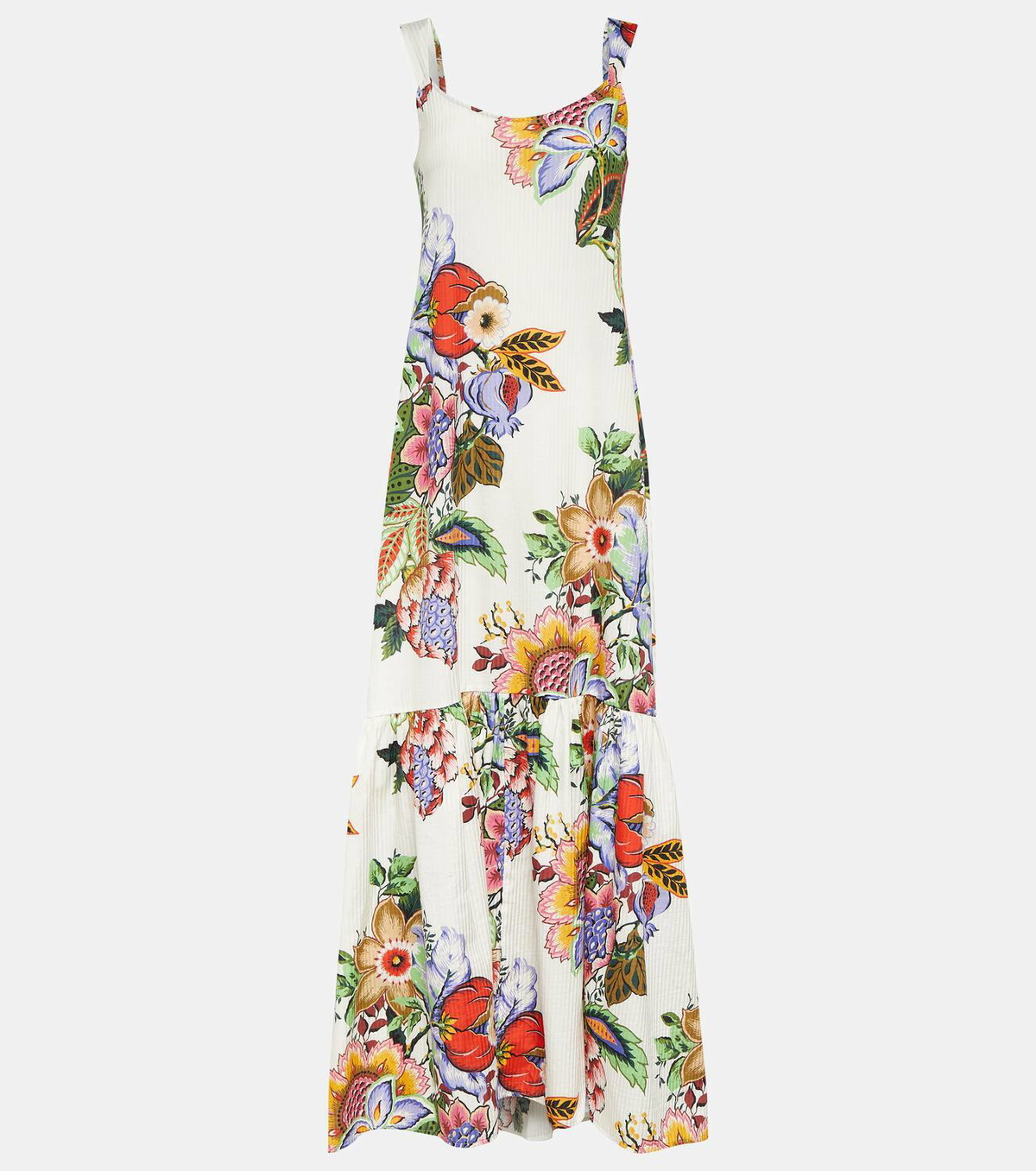 ETRO maxi silk dress