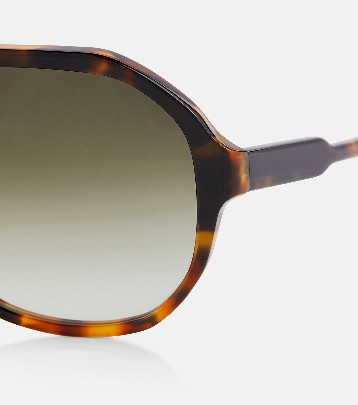 Victoria Beckham - Flat-brow tortoiseshell sunglasses  display picture 1