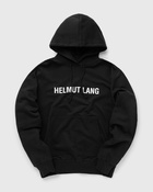 Helmut Lang Core Hoodie.Core Ter Black - Mens - Hoodies