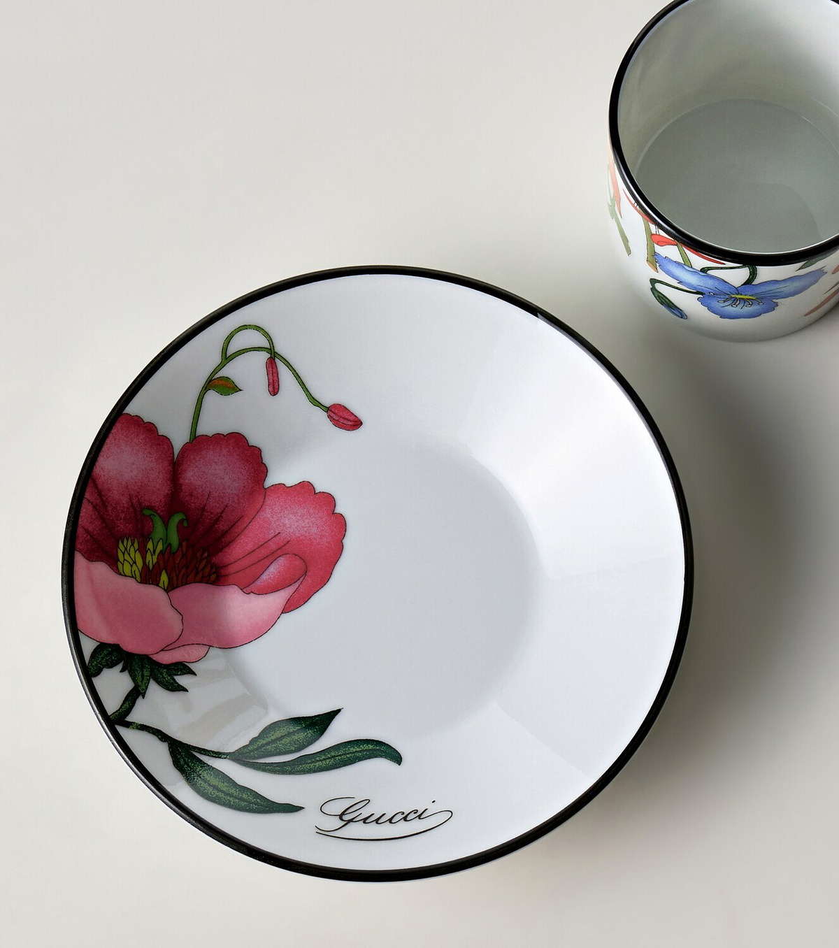 Gucci Gucci Flora set of 2 espresso cups and saucers