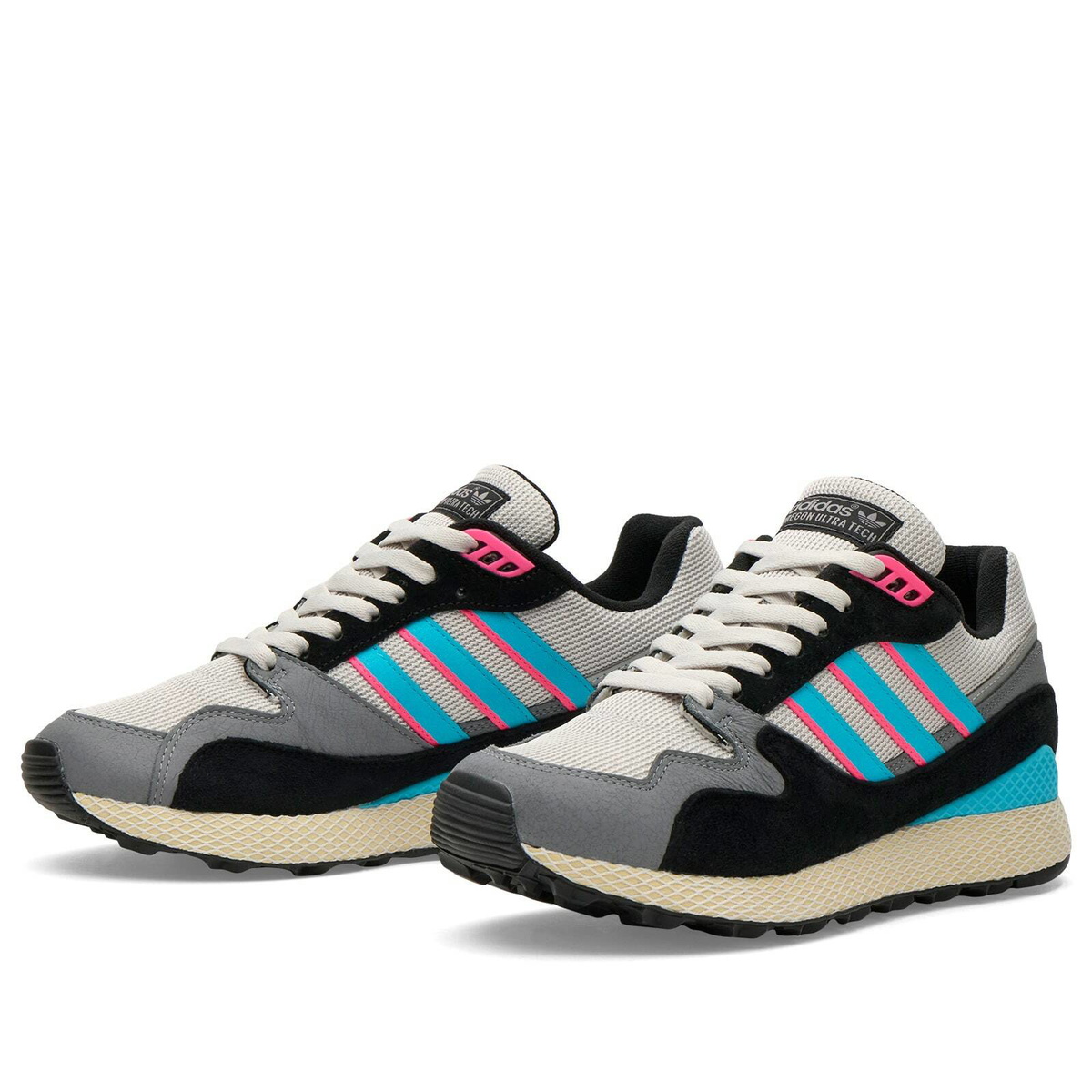 Adidas Men's Oregon Ultra Tech Sneaker in Grey Three/Samba Blue/Grey One