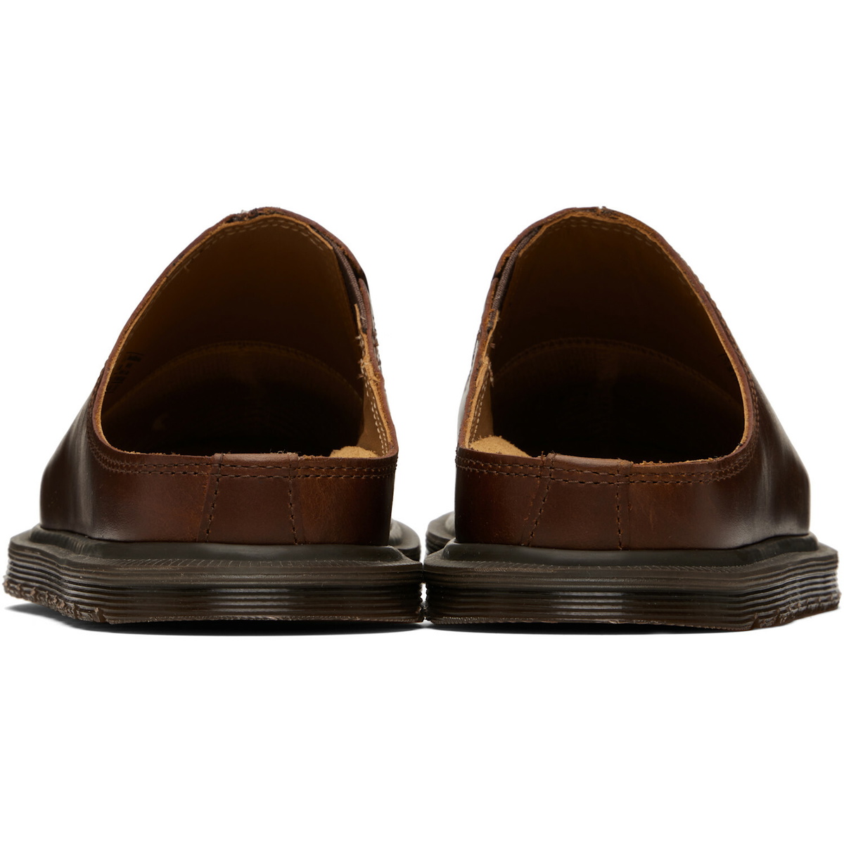 Dr. Martens Brown San Mule Slip-on Loafers