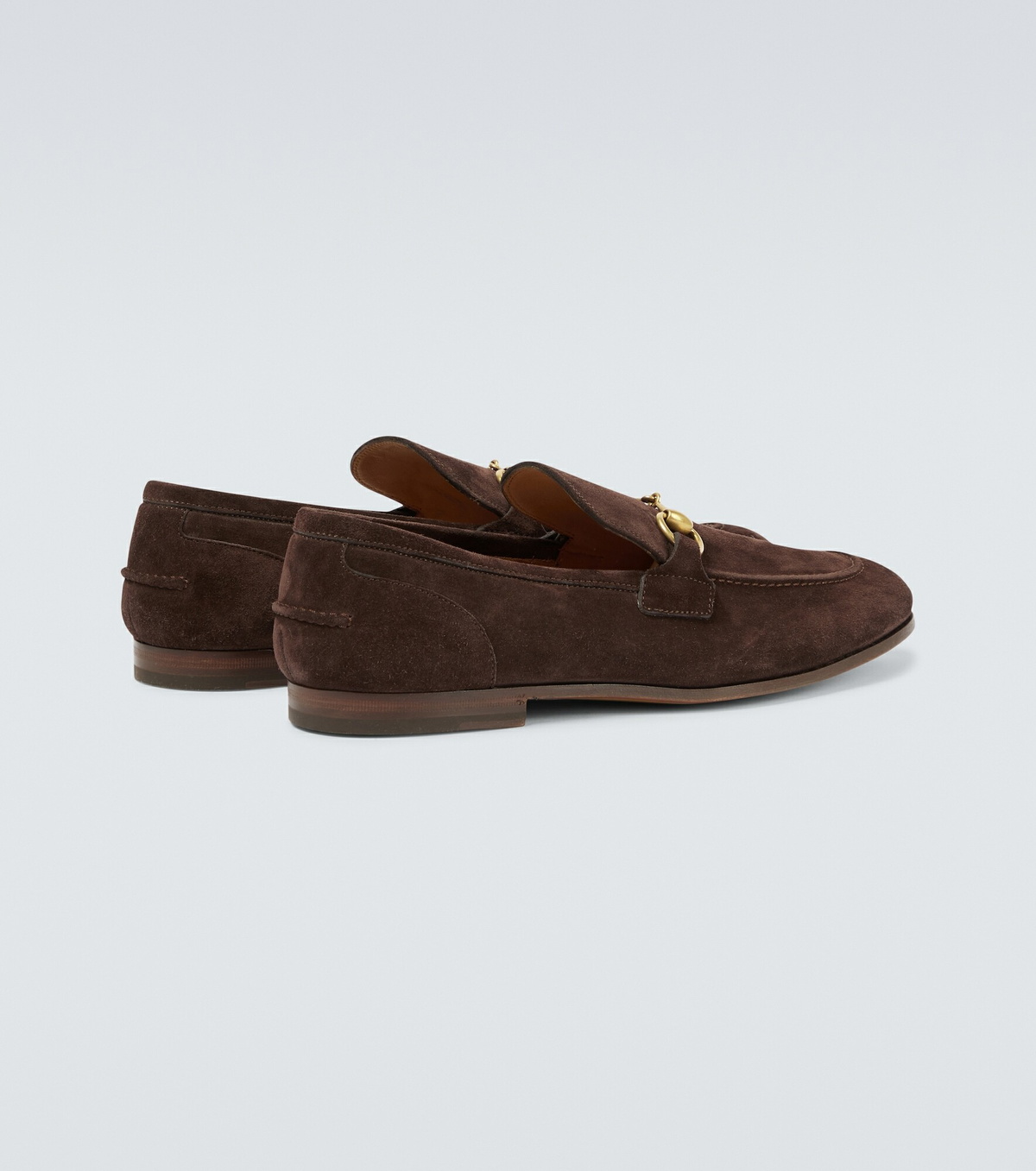 Gucci - Jordaan suede loafers