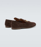 Gucci - Jordaan suede loafers
