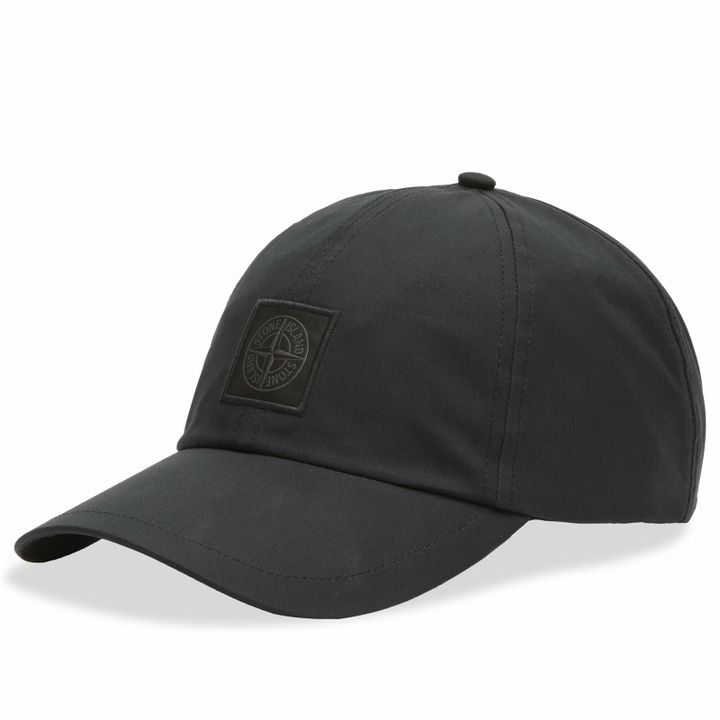 Photo: Stone Island Men's Ghost Cotton Canvas Cap in Black 