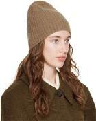 Arch The Brown Ribbed Beanie