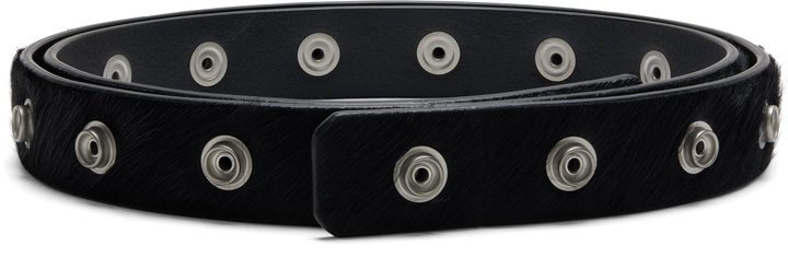 Photo: Rick Owens Black Concordians Snap Belt