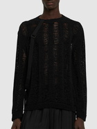 ANN DEMEULEMEESTER Balder Oversize Stitched  Sweater