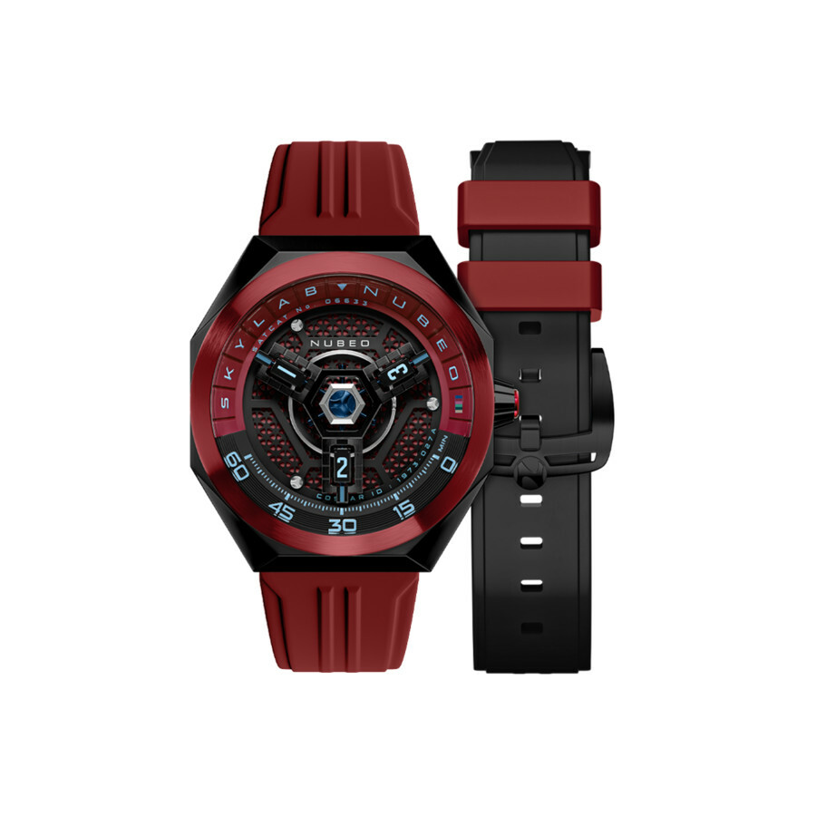 Nubeo Skylab Black Dial Mens Watch NB-6083-02