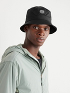 Stone Island - Logo-Appliquéd Shell Bucket Hat - Black