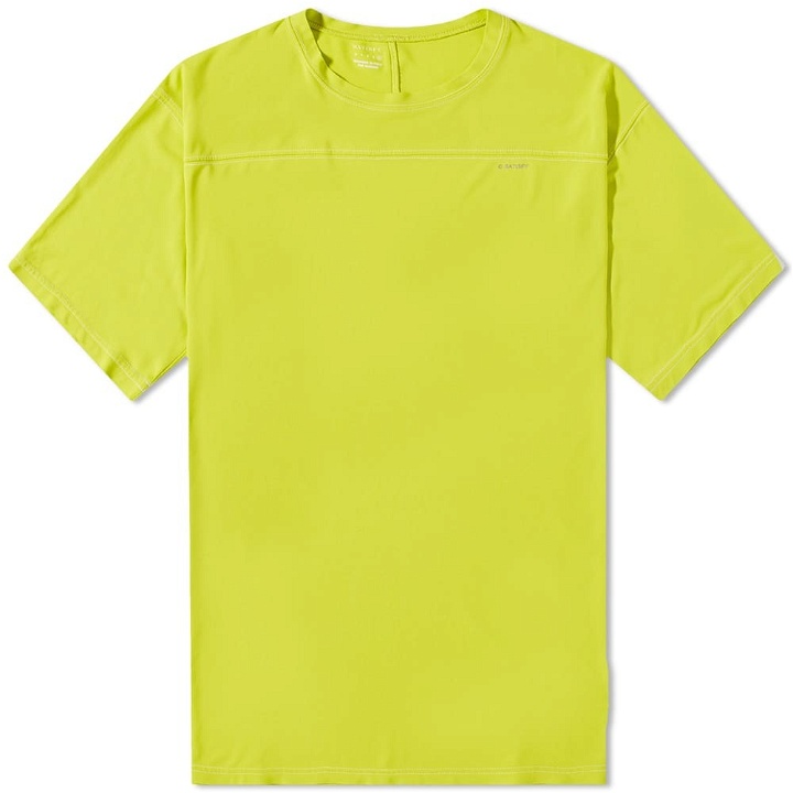 Photo: Satisfy Men's Astralight T-Shirt in Pigment Acid