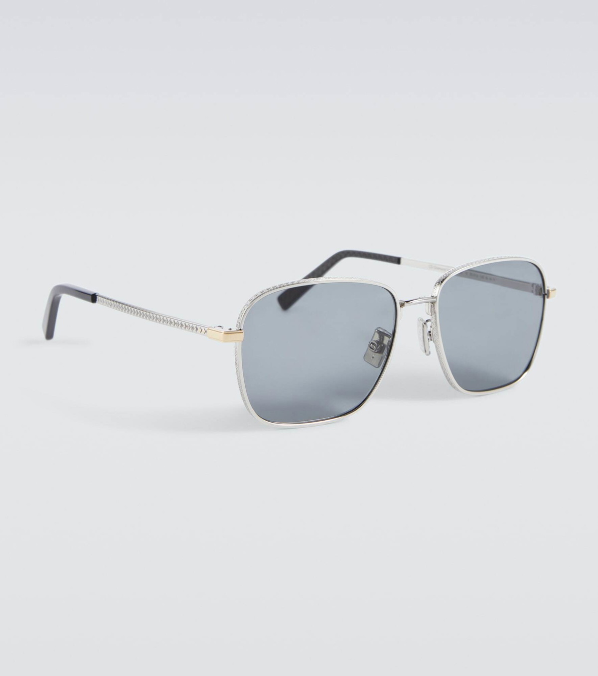 Dior - CD Diamond S4U Gray and Beige Mirrored Square Sunglasses - Men
