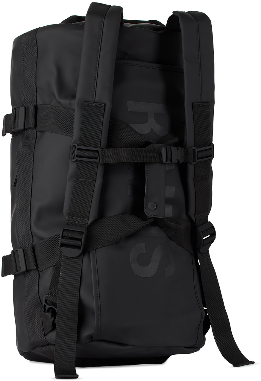 RAINS Black Texel Duffle Bag