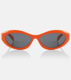 Prada Symbole oval sunglasses